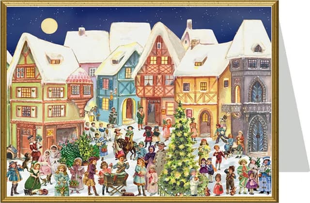 Classic Sellmer advent calendar — Altstadtidylle