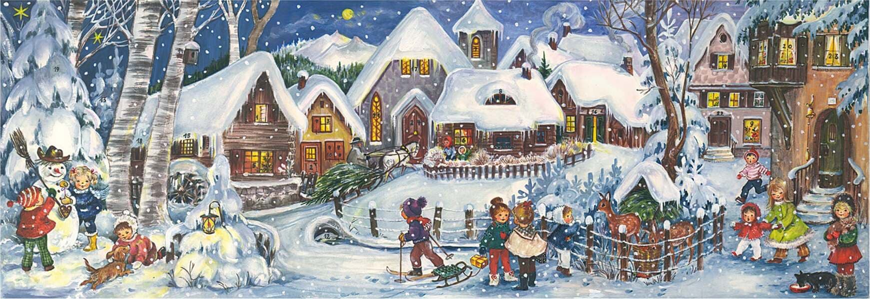 Es schneit! (Panorama)