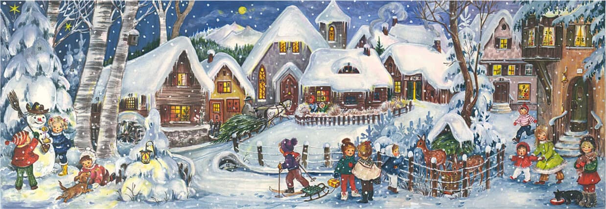 Verschneites Dorf (1960)