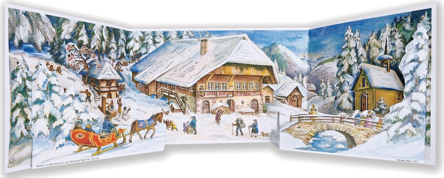 Weihnachten in den Alpen